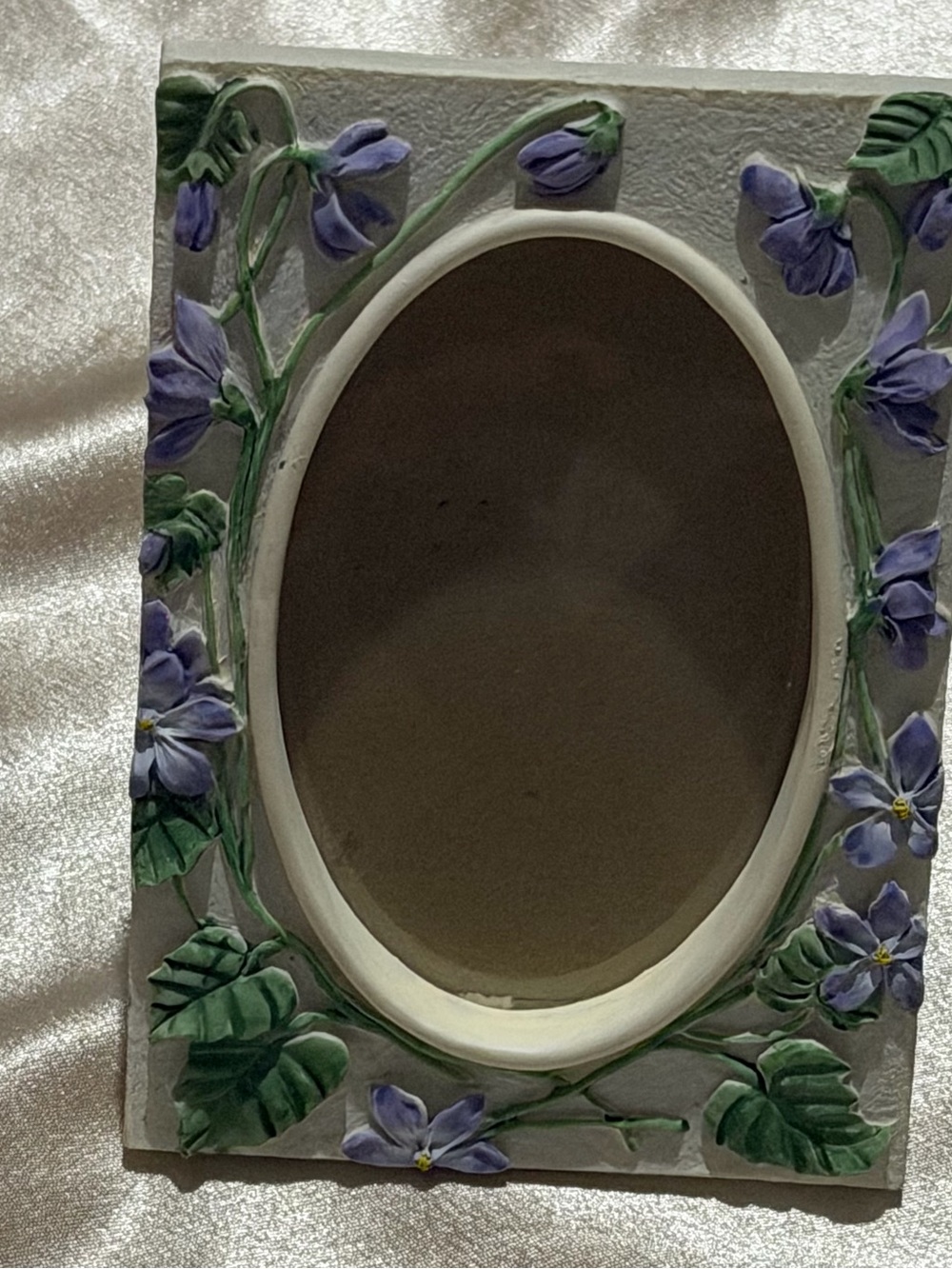 Vintage Lady Jayne Ltd 3D Purple Violet Floral Photo Frame Cottagecore  Chic